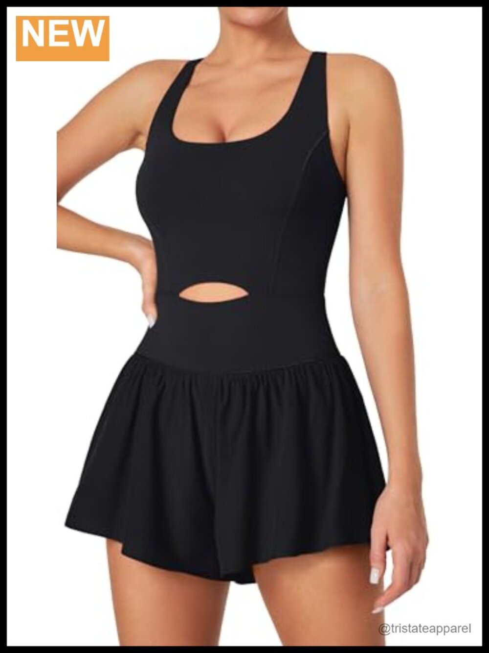 Athletic Romper Shorts Tummy Control Workout Set with Bra